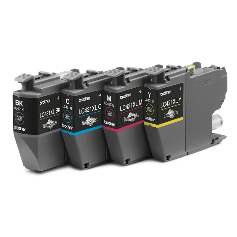 Kontrolsat - Brother Ink Cartridge - Pack 4 Colors - 500 Pages - LC421XL