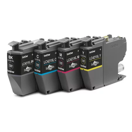 Kontrolsat - Brother Ink Cartridge - Pack 4 Colors - 500 Pages - LC421XL