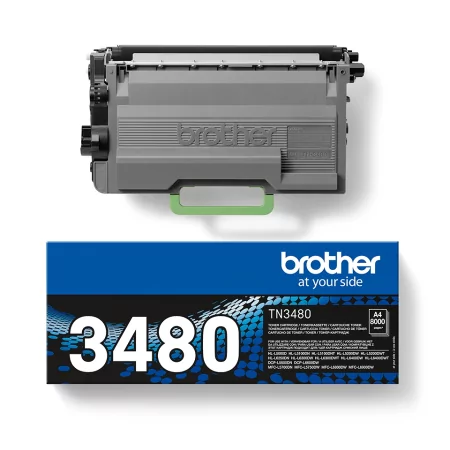 Kontrolsat - Brother Toner - Black - 8000 Pages - TN3480 Kontrolsat - Brother Toner - Black - 8000 Pages - TN3480