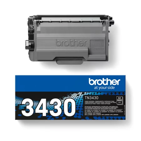 Kontrolsat - Brother Toner - Black - 3000 Pages - TN3430