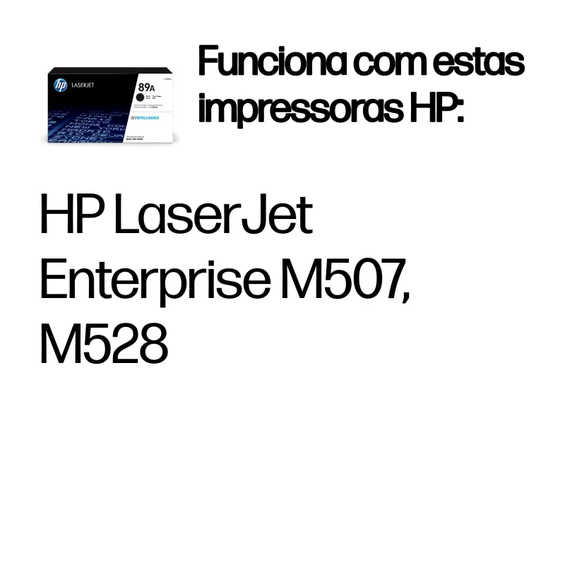 Kontrolsat - HP Toner - Black - 5000 Pages - CF289A