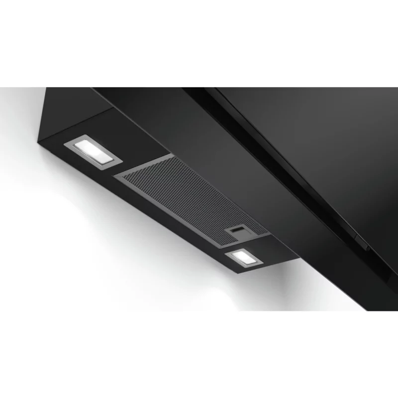 Kontrolsat - Bosch Wall-mounted Fireplace - Series 6 - 90cm - Black - Clear Glass - DWK98JQ60