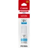 Kontrolsat - Recarga Tinta Original Canon Gi 51 C Ciano