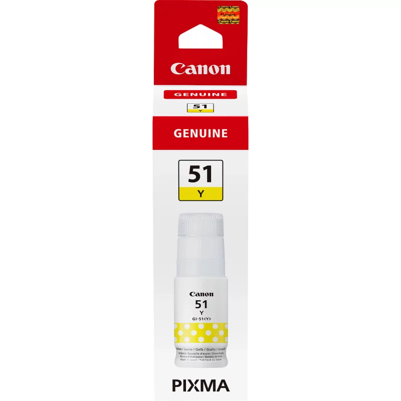 Kontrolsat - Canon Ink - Yellow - 70ml - 4548C001 Kontrolsat - Canon Ink - Yellow - 70ml - 4548C001