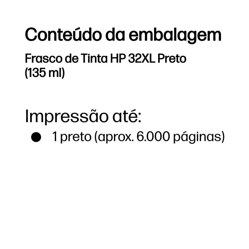 Kontrolsat - TINTA NEGRA HP 32