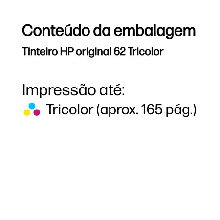 Kontrolsat - HP Ink Cartridge - Tricolor - 165 Pages - C2P06AE