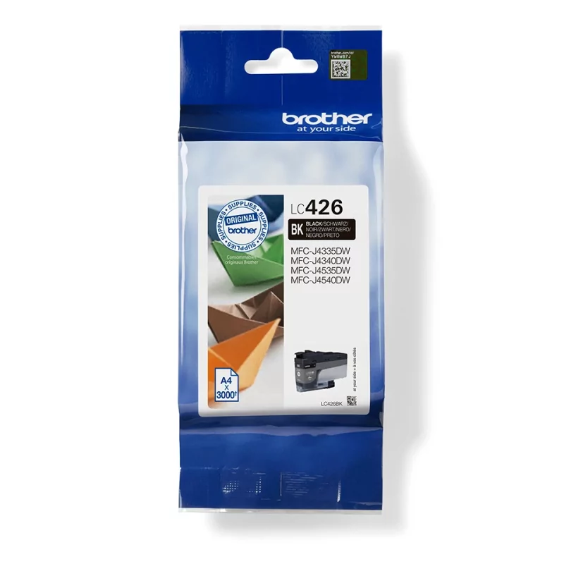 Kontrolsat - Tinteiro Brother - Preto - 3000 Páginas - LC426BK Kontrolsat - Tinteiro Brother - Preto - 3000 Páginas - LC426BK
