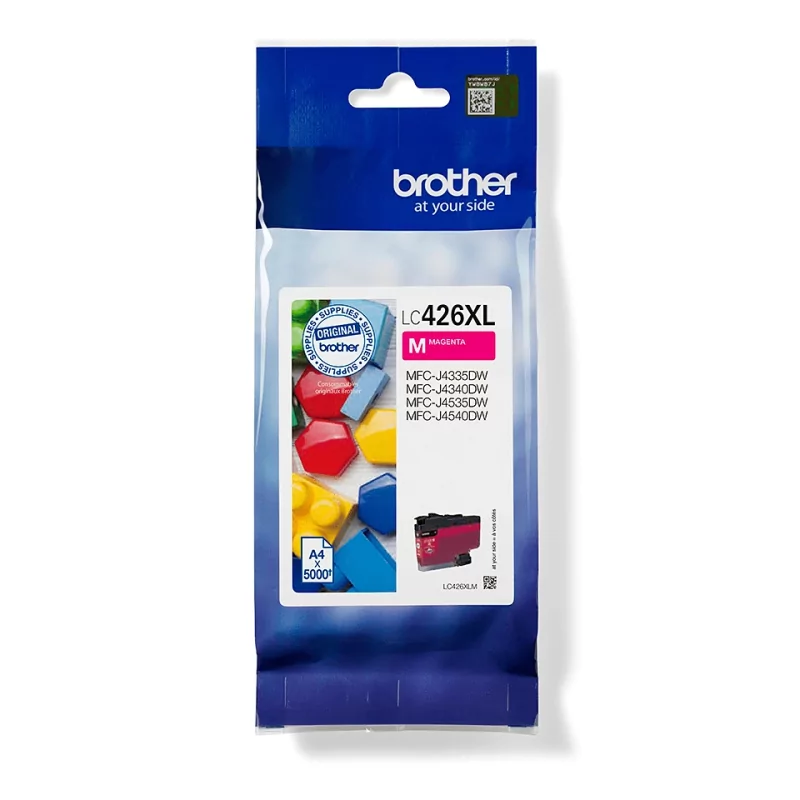 Kontrolsat - Brother Ink Cartridge - Pink - 5000 Pages - LC426XLM
