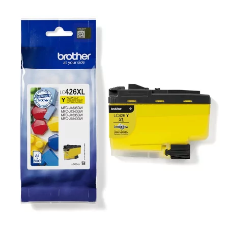 Kontrolsat - Tinteiro Brother - Amarelo - 5000 Páginas - LC426XLY Kontrolsat - Tinteiro Brother - Amarelo - 5000 Páginas - LC426XLY