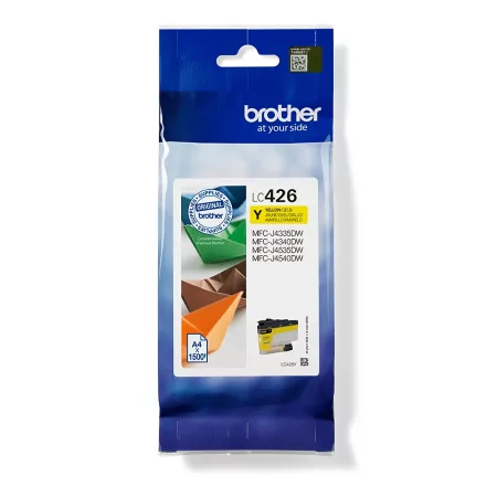 Kontrolsat - Brother Ink Cartridge - Yellow - 1500 Pages - LC426Y