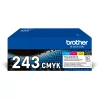 Kontrolsat - Pack 4 Toners Brother - Tricolor + Preto - 1000 Páginas - TN243CMYK