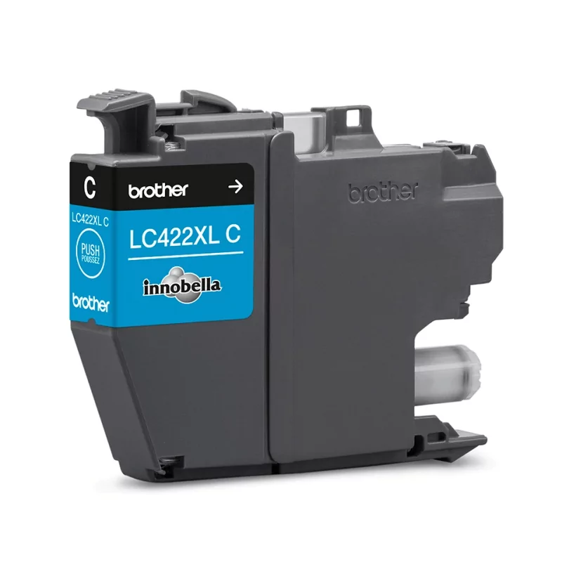 Kontrolsat - Tinteiro Brother - Azul - 1500 Páginas - LC422XLC