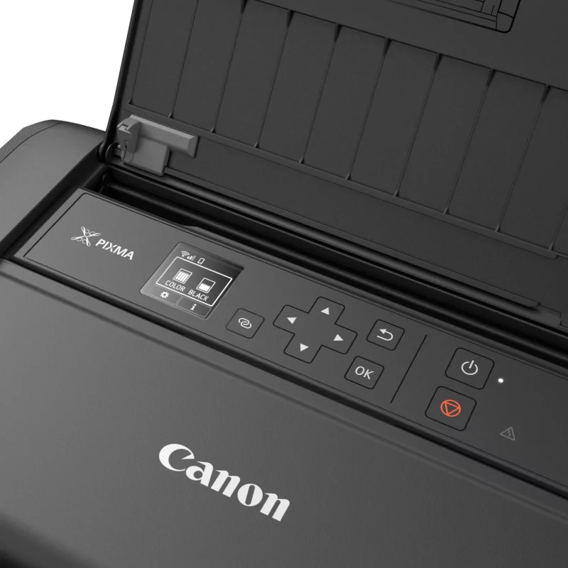 Kontrolsat - Canon Portable Printer - Colors - Wi-Fi - Black - TR150