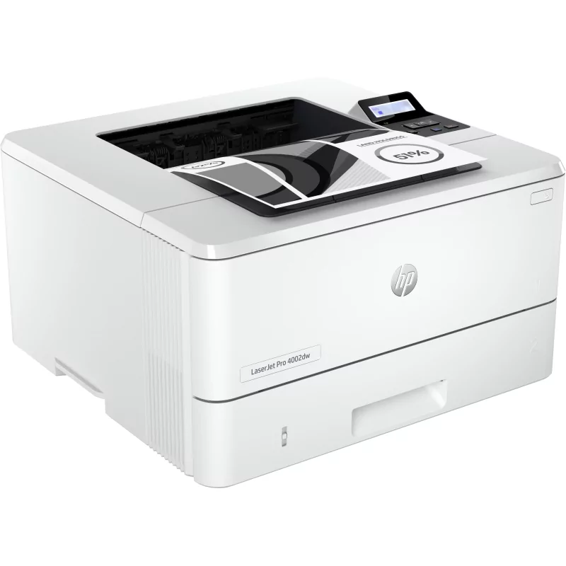 Kontrolsat - HP Printer - Monochrome - White - 4002dw