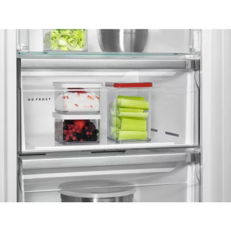 Kontrolsat - AEG Vertical Chest Freezer - 279L - No Frost - Class E - Stainless Steel - AGB728E3NX