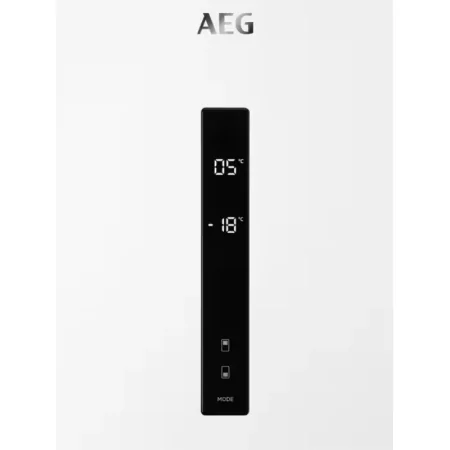 Kontrolsat - AEG RCB736D7MW Fridge Freezer (366L - Class D - White) Kontrolsat - AEG RCB736D7MW Fridge Freezer (366L - Class D - White)