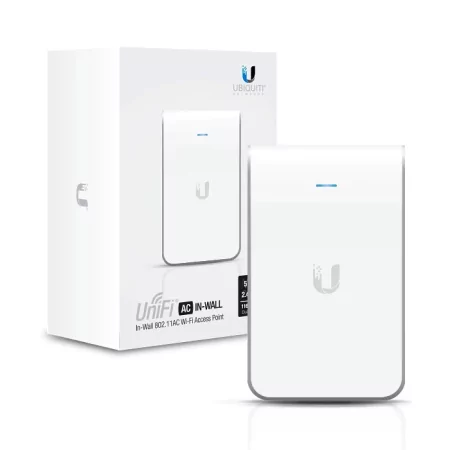 Kontrolsat - Ubiquiti Access Point UAP-AC-IW - In Wall - Wi-Fi 5 Dual Band - PoE (optional) Kontrolsat - Ubiquiti Access Point UAP-AC-IW - In Wall - Wi-Fi 5 Dual Band - PoE (optional)