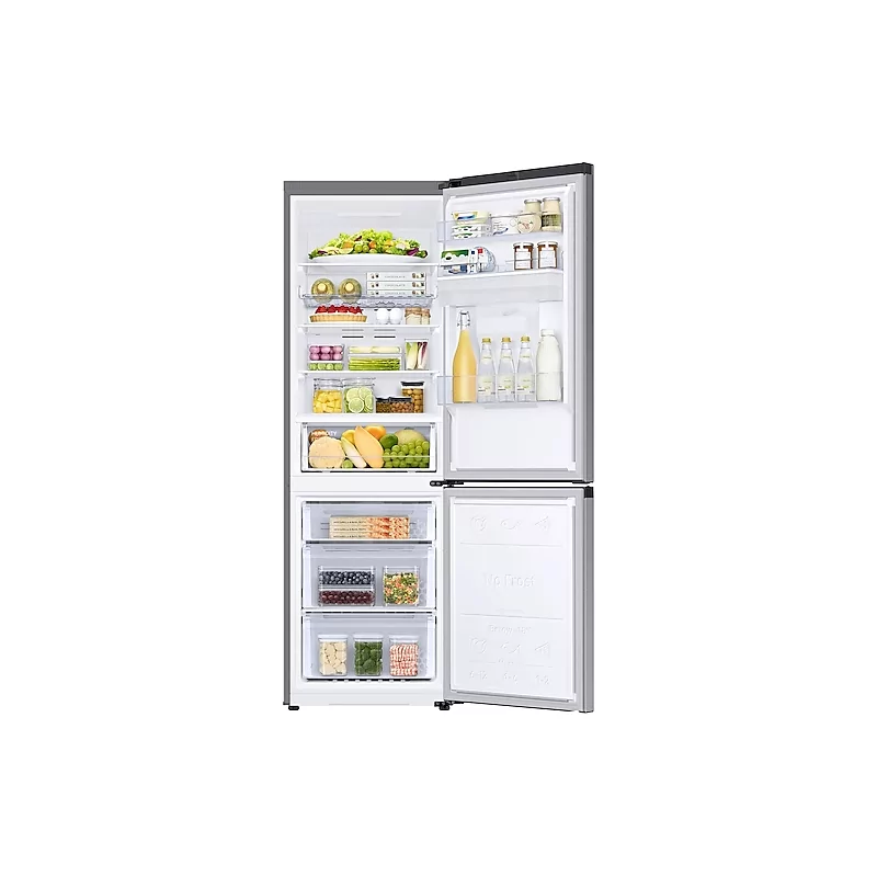 Kontrolsat - Samsung RB34C632DSA/EF Fridge Freezer (341L - Class D - Grafite, Metálico)