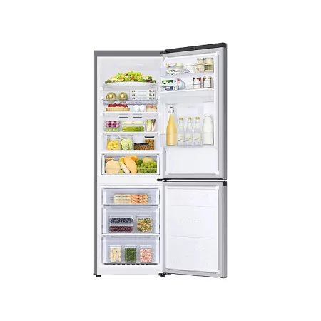 Kontrolsat - Samsung RB34C632DSA/EF Fridge Freezer (341L - Class D - Grafite, Metálico)