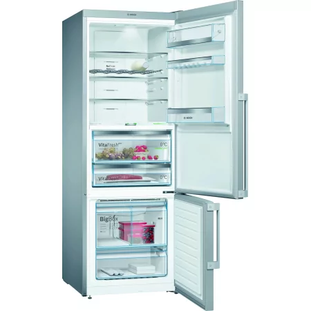 Kontrolsat - Combinado Bosch KGF56PIDP (483L - Classe D - Inox)
