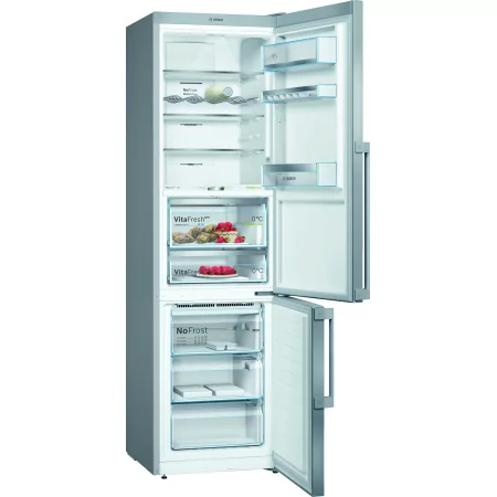 Kontrolsat - Combinado Bosch KGF39PIDP (345L - Classe D - Inox)