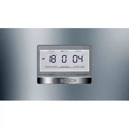 Kontrolsat - Bosch KGF39PIDP Fridge Freezer (345L - Class D - Inox) Kontrolsat - Bosch KGF39PIDP Fridge Freezer (345L - Class D - Inox)