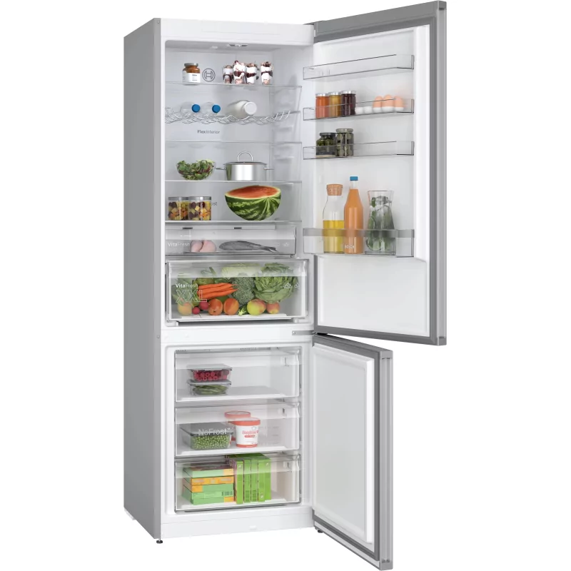Kontrolsat - Combinado Bosch KGN497LDF (440L - Classe D - Inox)