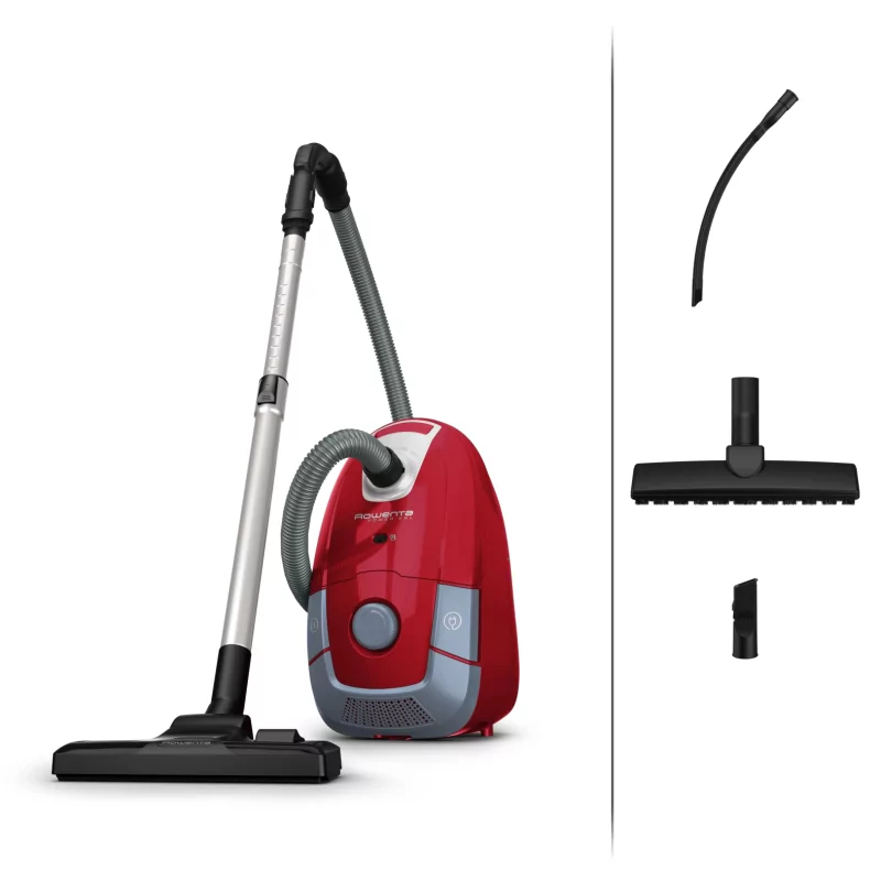 Kontrolsat - Rowenta Power XXL Vacuum Cleaner with Bag - Home Car Kit - (4.5L - 900W - 76dB) - RO3154EA