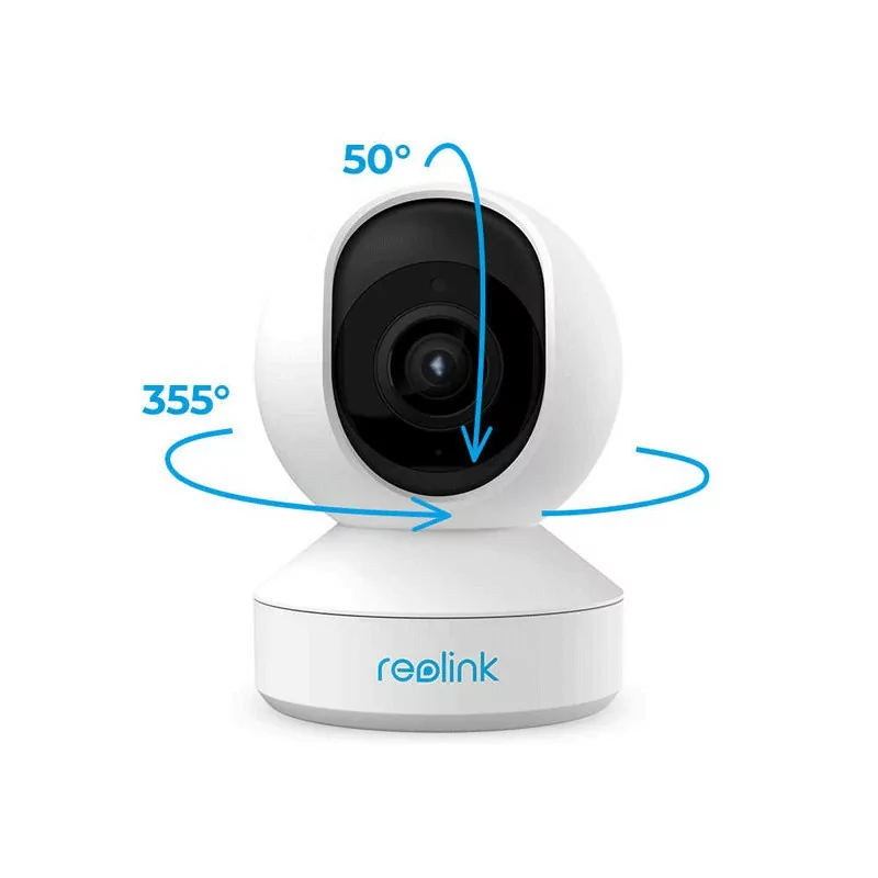 Câmara Reolink E1 Home Security - Rotativa 355º RJ45 Wi-Fi - HD