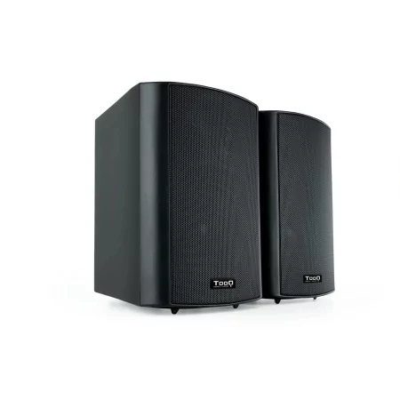 Kontrolsat - TooQ Amplifier Speakers - 2.0 / Wall Mount - 60W - Black - TQOWS-01B