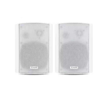 Kontrolsat - TooQ Amplifier Speakers - 2.0 / Wall Mount - 60W - White - TQOWS-01B Kontrolsat - TooQ Amplifier Speakers - 2.0 / Wall Mount - 60W - White - TQOWS-01B