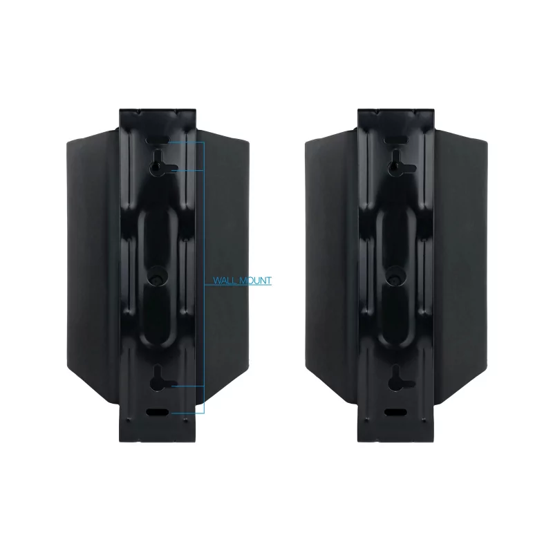 Kontrolsat - TooQ Amplifier Speakers - 2.0 / Wall Mount - 60W - Black - TQOWS-01B
