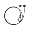 Cable de Segurança c/ Chave TooQ - 1.5M - Gris - TQCLKC0025-G
