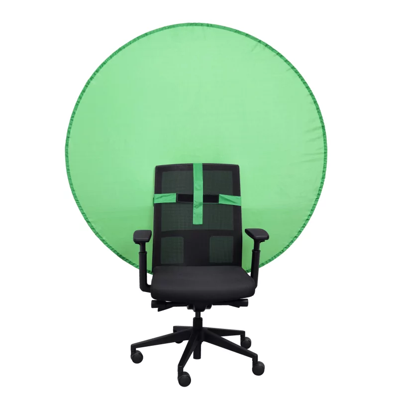 Kontrolsat - Kit de Streaming 2 em 1 Trust - Anel Luminoso + Green Screen - 24881
