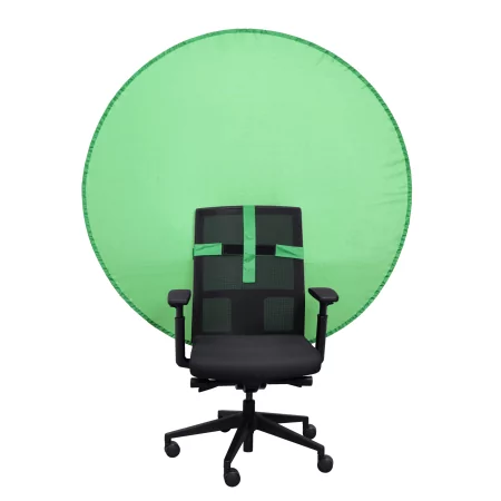 Kontrolsat - Kit de Streaming 2 em 1 Trust - Anel Luminoso + Green Screen - 24881