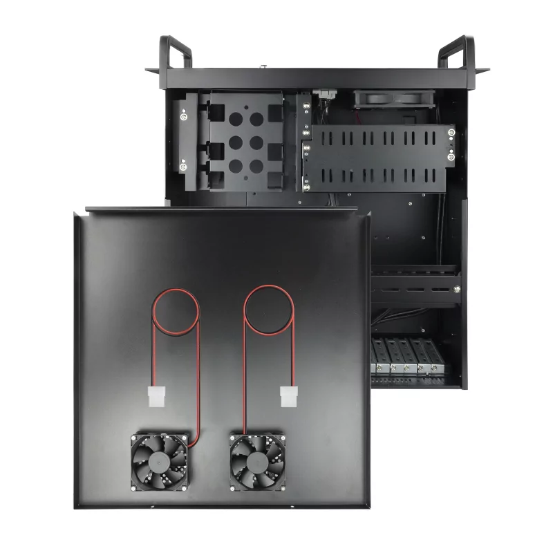 Kontrolsat - Rack TooQ - 19" - S/ Fonte de Alimentação - RACK-406N-USB3