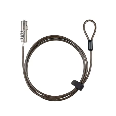 Kontrolsat - TooQ Security Cable - For Laptop - 1.5M - Dark Gray - TQCLKC0035-G