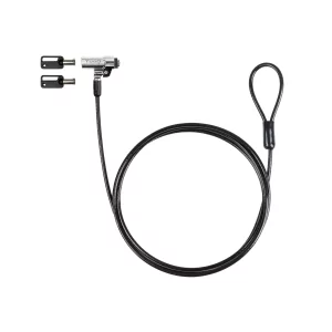Kontrolsat - TooQ Security Cable - With Key - For Laptop Computer - 1.5M - TQCLKC0045-G