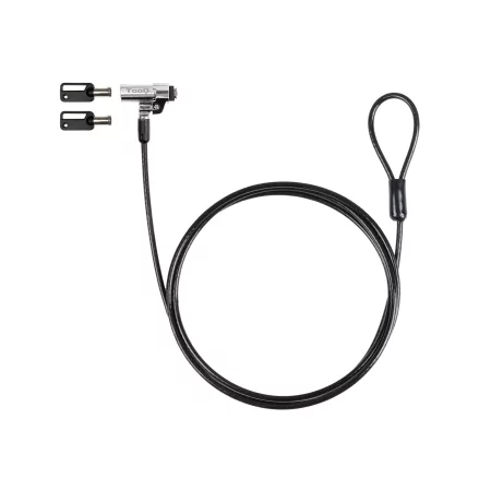 Kontrolsat - TooQ Security Cable - With Key - For Laptop Computer - 1.5M - TQCLKC0045-G
