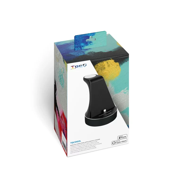 Kontrolsat - TooQ Dock - Wireless Charging - Black - TQCD02L