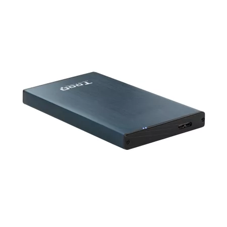 Kontrolsat - Caixa Externa TooQ - P/ Discos Rígidos - 2.5" - UBS 2.0 - Azul - TQE-2527PB