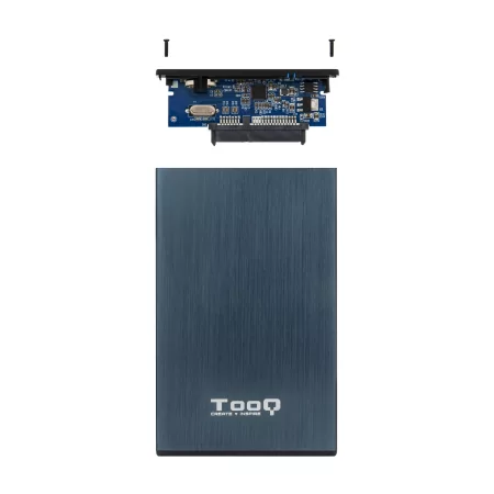 Kontrolsat - Caixa Externa TooQ - P/ Discos Rígidos - 2.5" - UBS 2.0 - Azul - TQE-2527PB