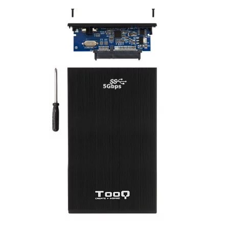 Kontrolsat - TooQ External Box - 2.5" SATA - USB3.0 - TQE-2522B