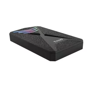 Kontrolsat - External Box 2.5" SATA TooQ - Gaming RGB USB3.1 - TQE-2550
