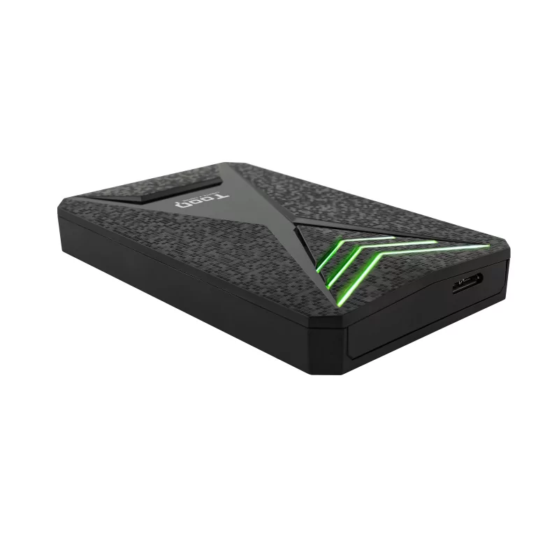 Kontrolsat - External Box 2.5" SATA TooQ - Gaming RGB USB3.1 - TQE-2550