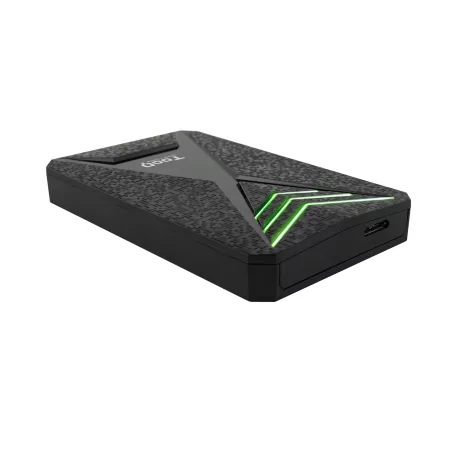 Kontrolsat - Caixa Externa 2,5" SATA TooQ - Gaming RGB USB3.1 - TQE-2550