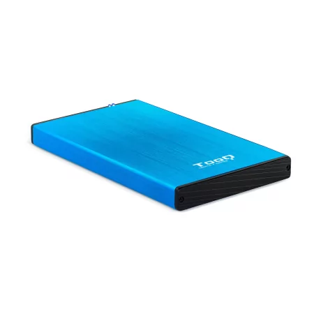 Kontrolsat - Caixa Externa 2,5" SATA TooQ - Azul Alumínio USB3.1 - TQE-2527BL
