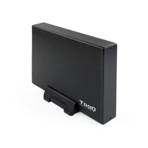 Kontrolsat - TooQ External Box - For Hard Drives - 3.5" - SATA I/II/III - USB 3.0 - Black - TQE-3527B