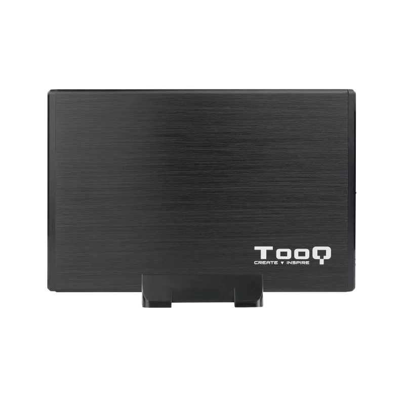 Kontrolsat - Caixa Externa TooQ - P/ Discos Rígidos - 3.5" - SATA I/II/III - USB 3.0 - Preto - TQE-3527B