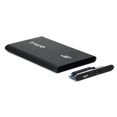 Kontrolsat - TooQ External Box - For Hard Drives - 2.5" - SATA I/II/III - USB 3.0 - Black - TQE-2529B Kontrolsat - TooQ External Box - For Hard Drives - 2.5" - SATA I/II/III - USB 3.0 - Black - TQE-2529B
